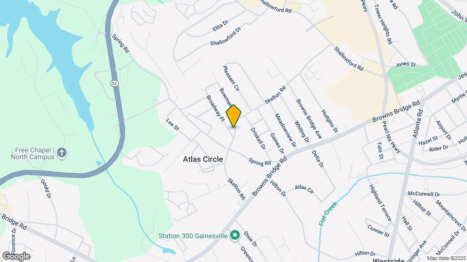 2110 Broadway Pl Map and Location Details