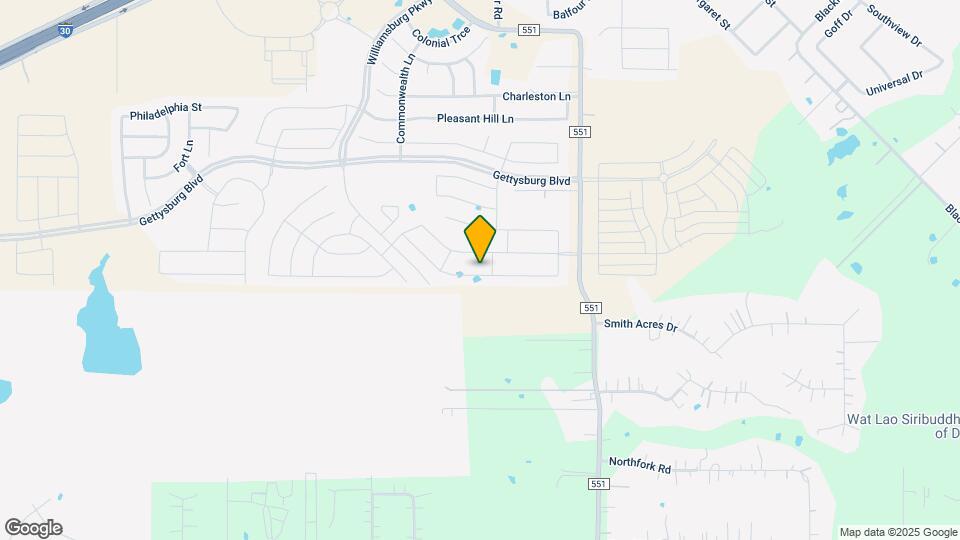 633 Jamestown Ln Map and Location Details