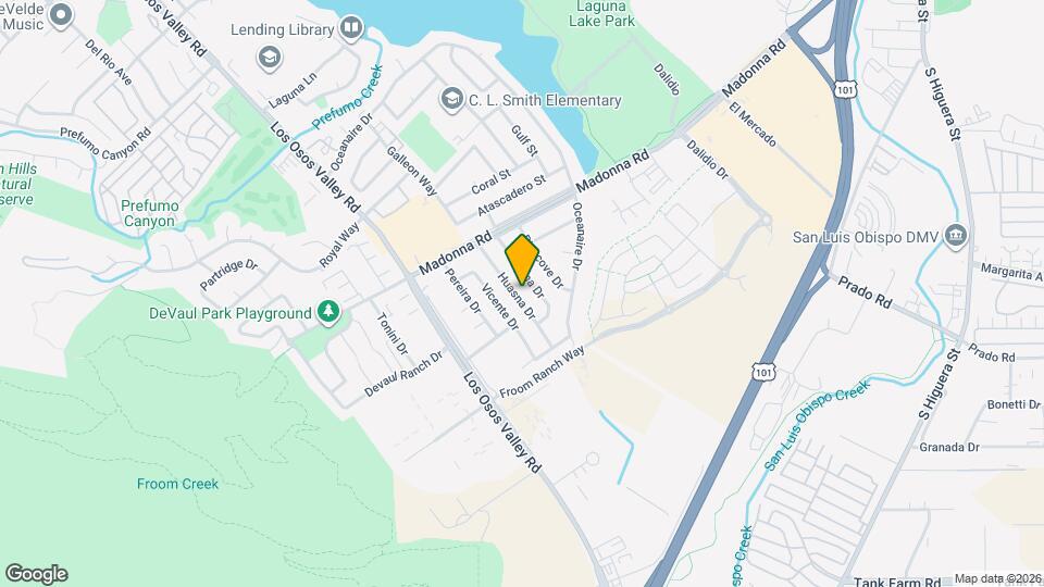 1830 Huasna Dr Map and Location Details