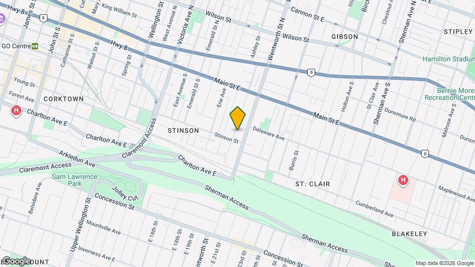 145 Grant Ave Map and Location Details