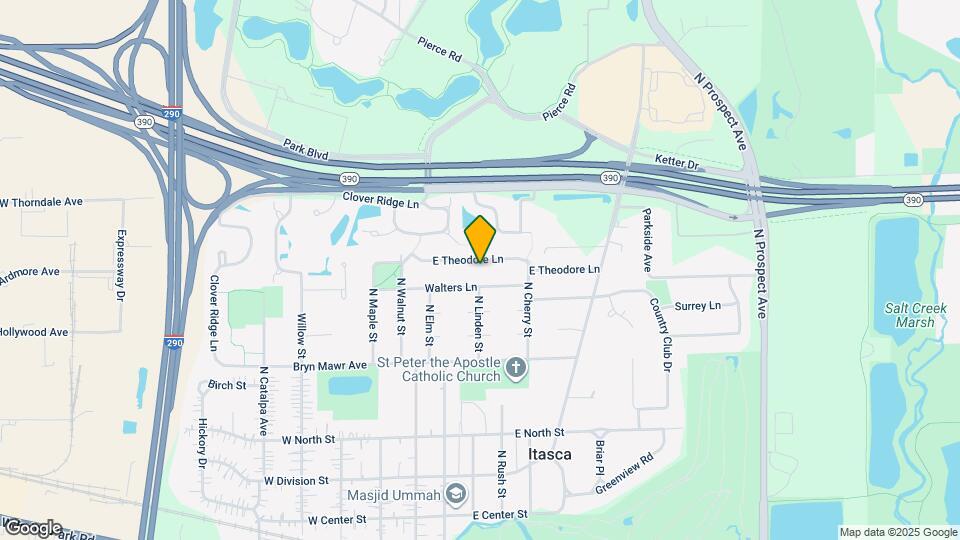 236 E Theodore Ln Map and Location Details