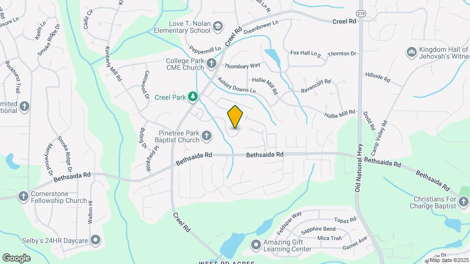 2407 Creel Ln Map and Location Details