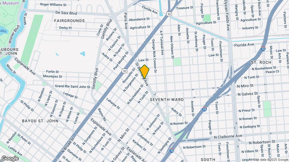 2402 Saint Bernard Ave, Unit 2401 Map and Location Details