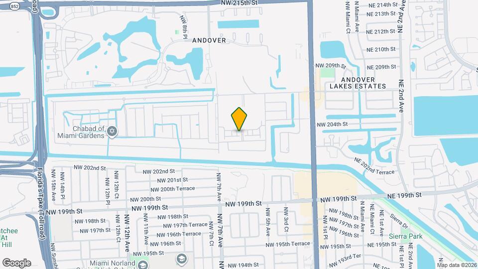 20369 NW 5th Ct Map and Location Details
