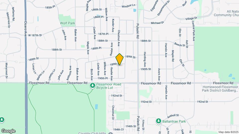 18951 Chestnut Ave Map and Location Details