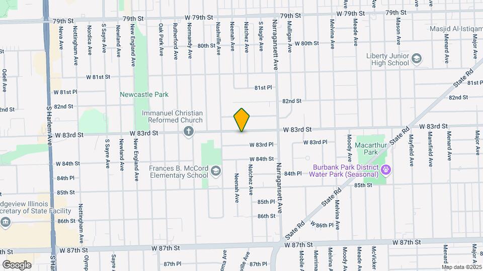 6505 W 83rd St Map and Location Details