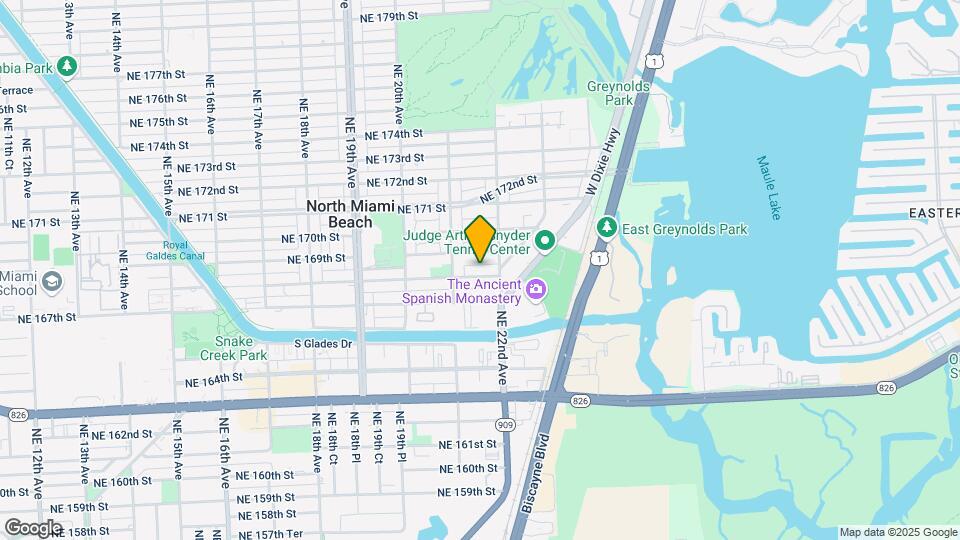 2151 NE 168th St Map and Location Details