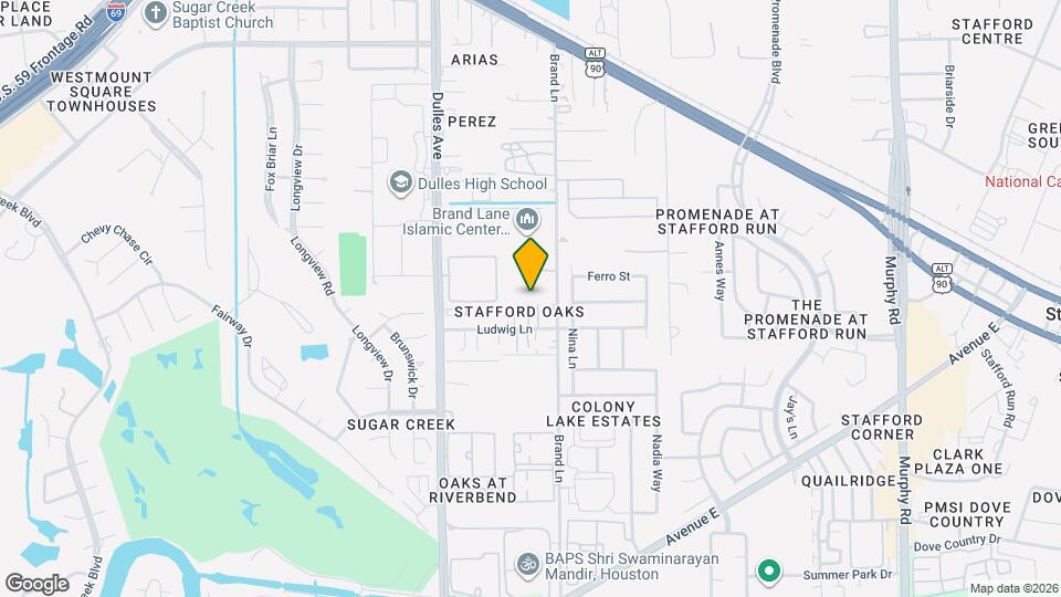4352 Avron Dr Map and Location Details
