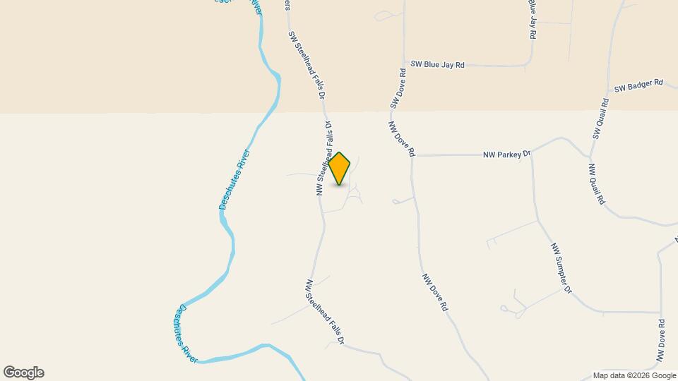 12450 NW Steelhead Falls Dr Map and Location Details