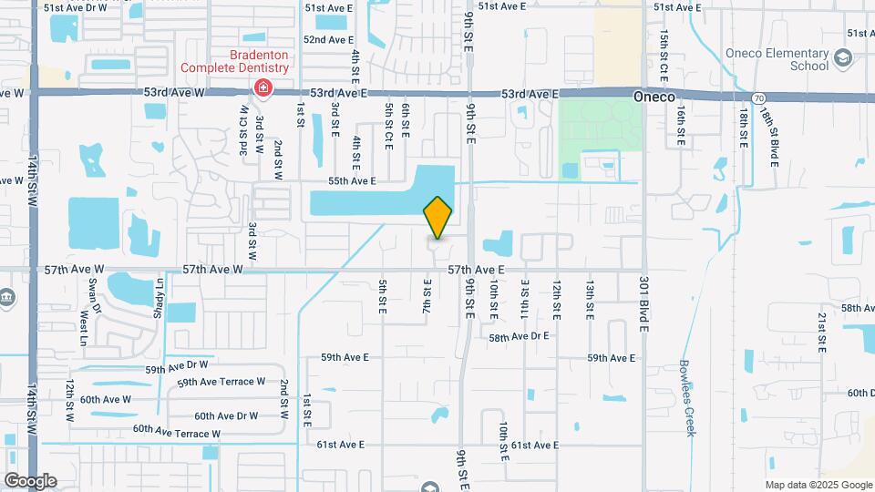 5615 7th St Ct E Map and Location Details