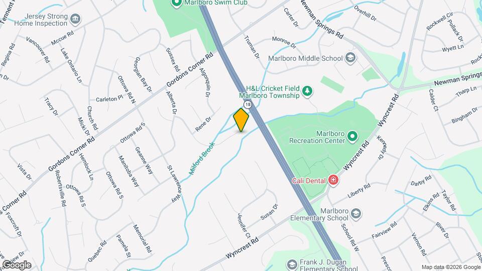 32 Whitney Dr Map and Location Details