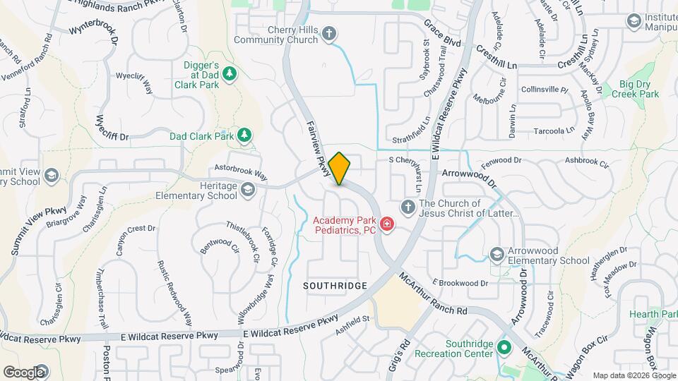 10096 Meadowbriar Ln Map and Location Details