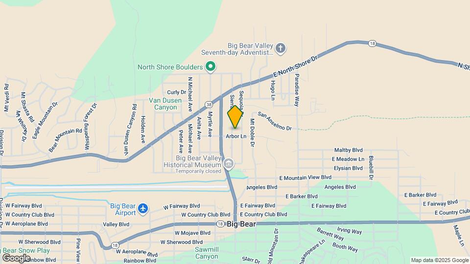 1008 Sierra Ave Map and Location Details