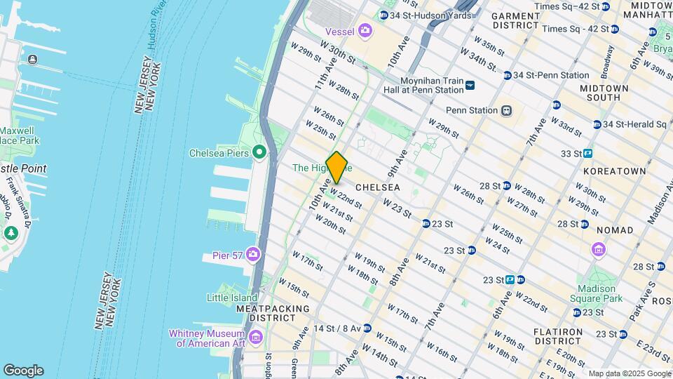 471 W 22nd St Mapa y Detalles de la Ubicación