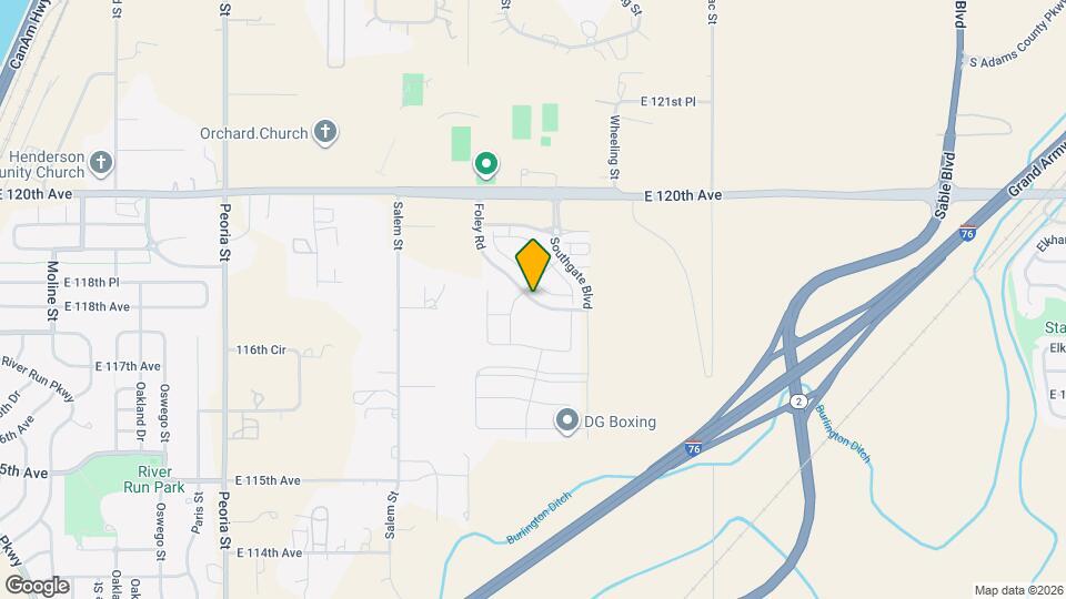 Village at Southgate Map and Location Details