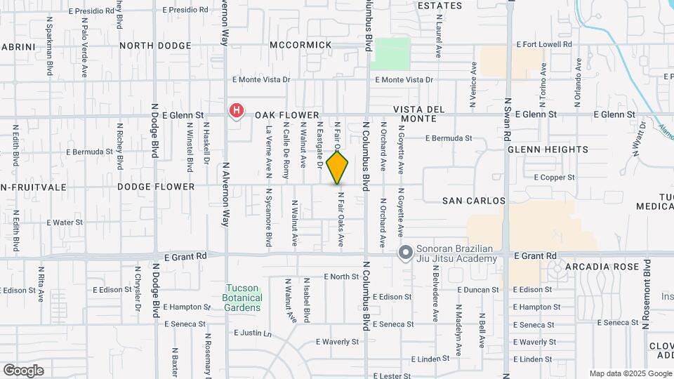 2565 N Fair Oaks Ave Map and Location Details