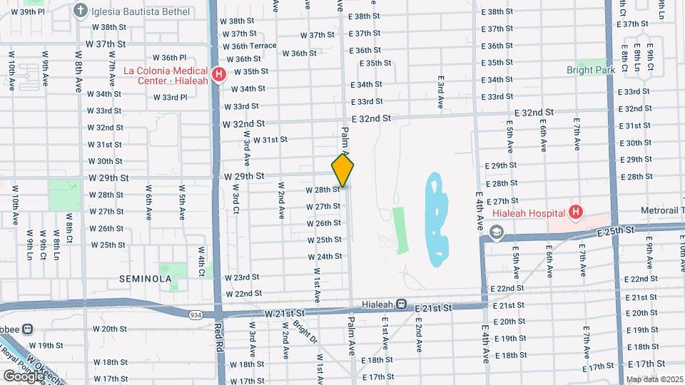2790 Palm Ave Map and Location Details