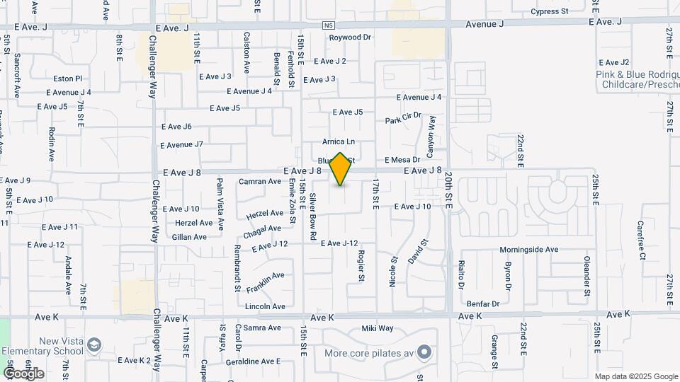 43931 Broadwater Ave Mapa y Detalles de la Ubicación