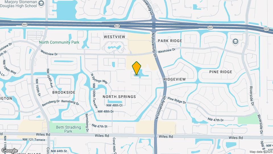 9733 NW 52nd Pl Map and Location Details