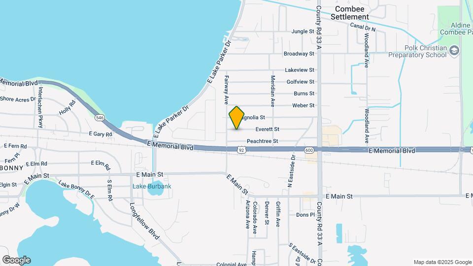 2223 Everett St Map and Location Details