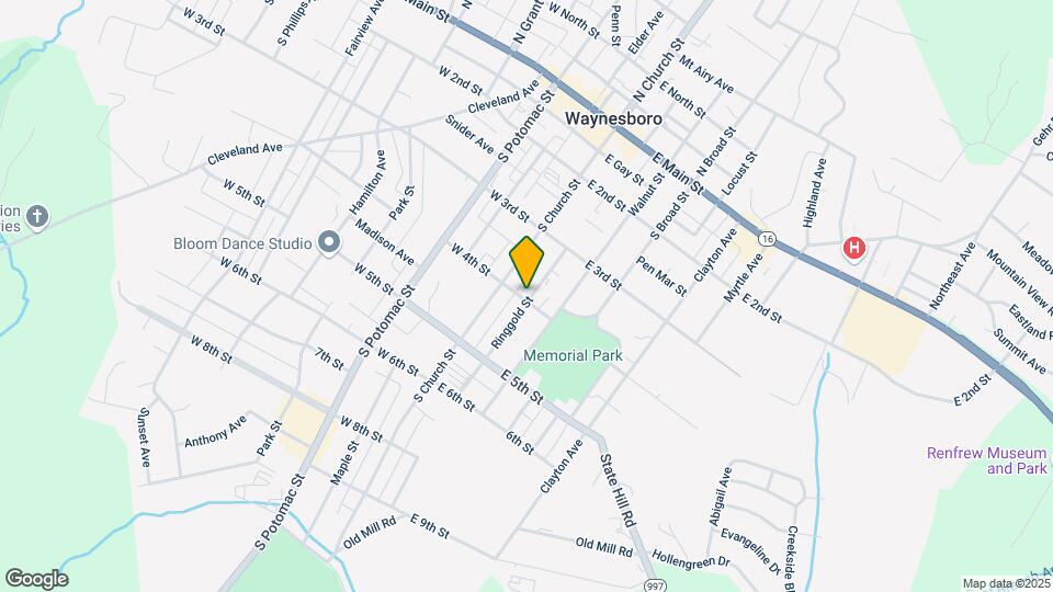 258 Ringgold St Map and Location Details