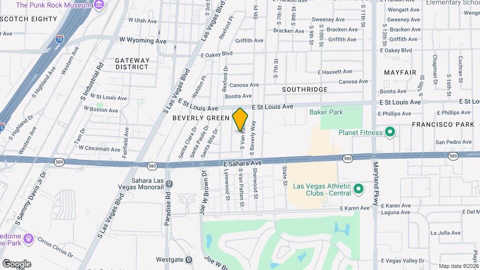 2204 S Van Patten Pl Map and Location Details