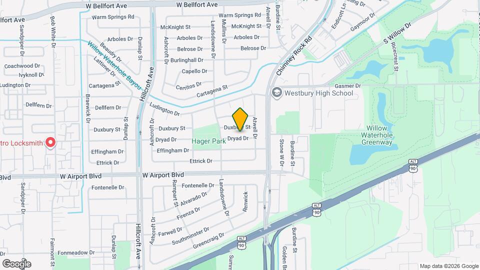 5522 Dryad Dr Map and Location Details