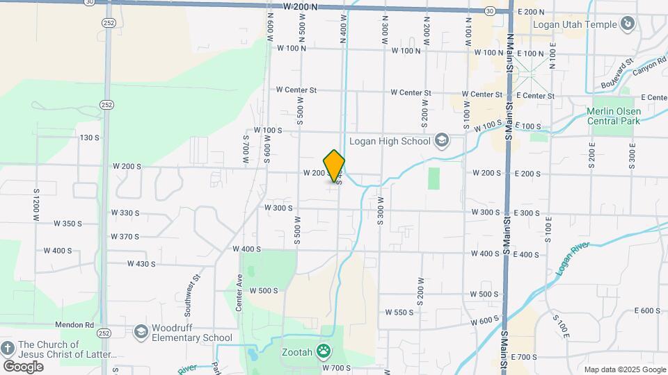 231 S 400 W, Unit 3 Map and Location Details