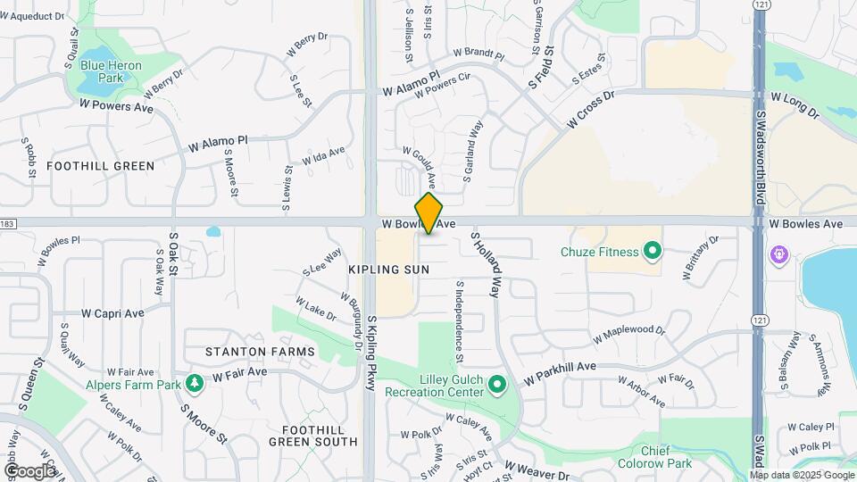 5906 S Jellison St Mapa y Detalles de la Ubicación