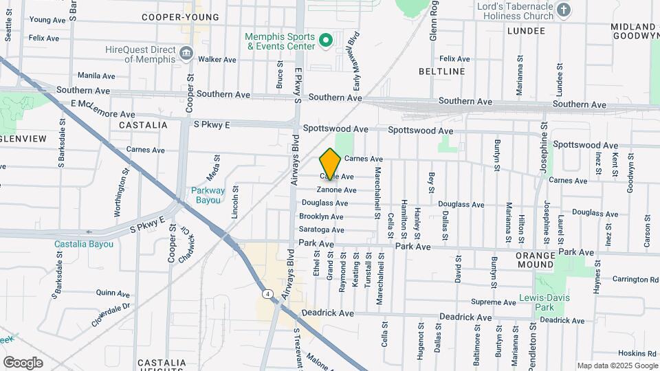 2392 Zanone Ave Map and Location Details