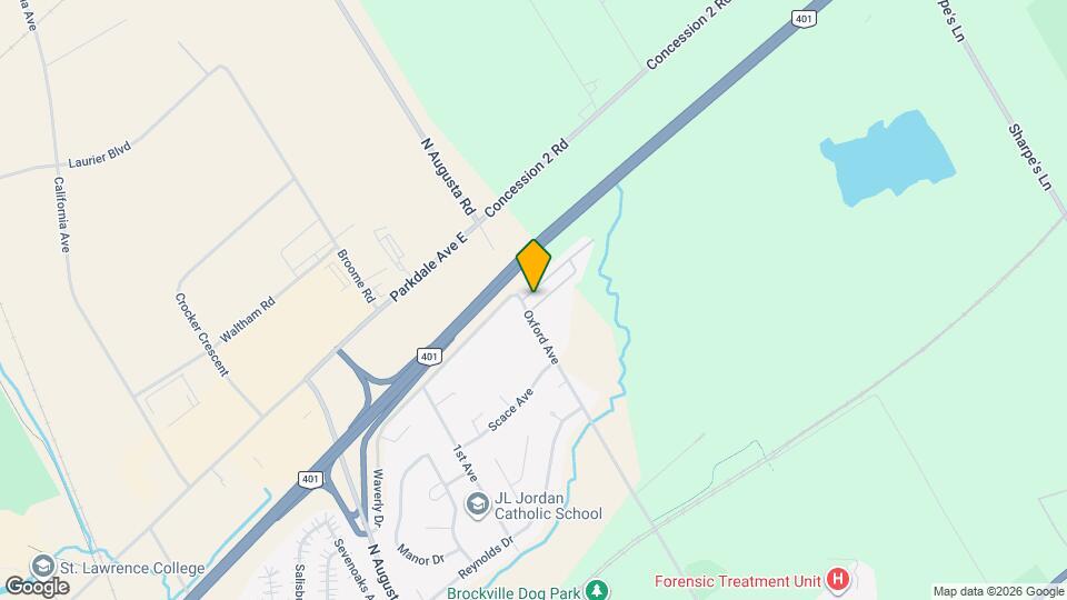 1871 Oxford Av Map and Location Details