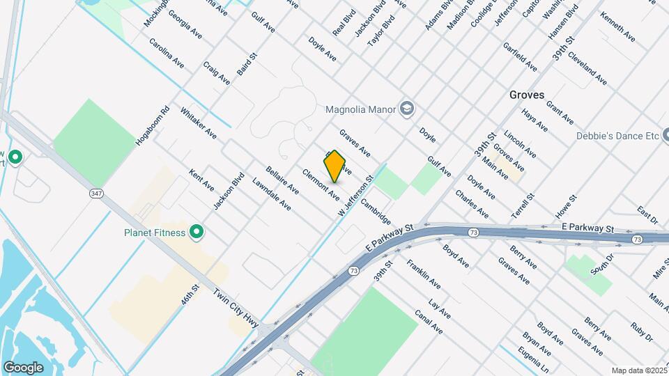 4510 Clermont Ave Map and Location Details