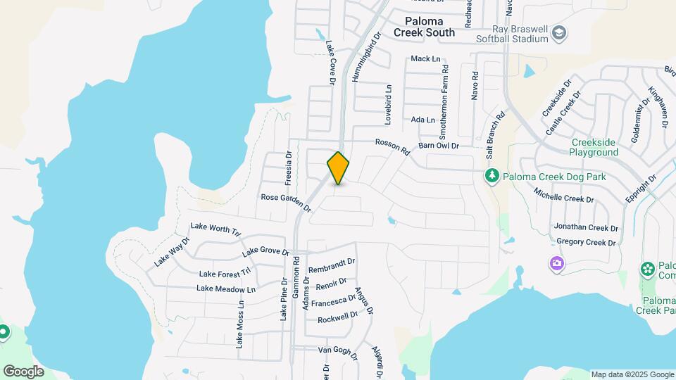 1221 Snowbird Dr Map and Location Details