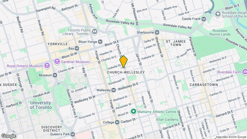 600 Church St, Unit 2 Map and Location Details