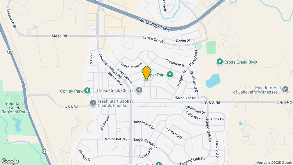 8361 Newbury Way Map and Location Details