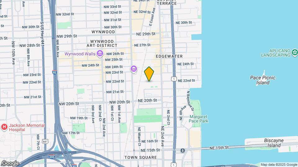 104 NE 22nd St, Unit A1 Map and Location Details
