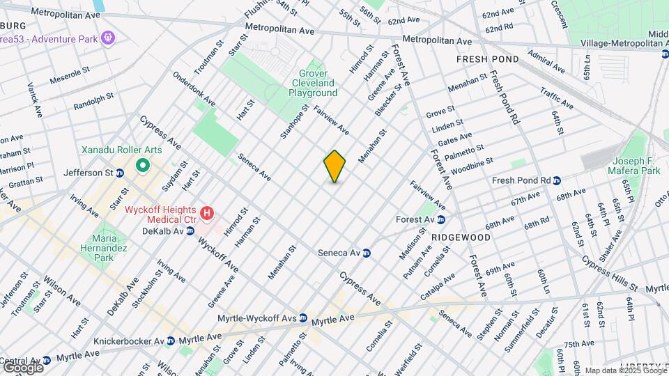 1861 Menahan St Mapa y Detalles de la Ubicación