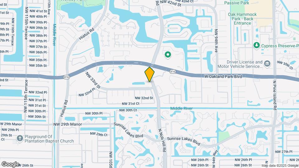 3324 NW 101st Ave Map and Location Details