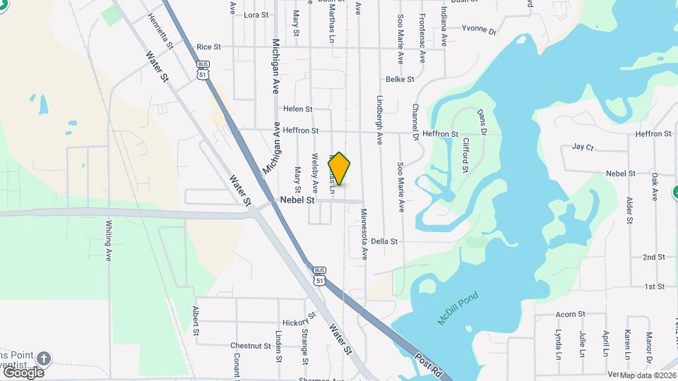 3287 Marthas Ln Map and Location Details