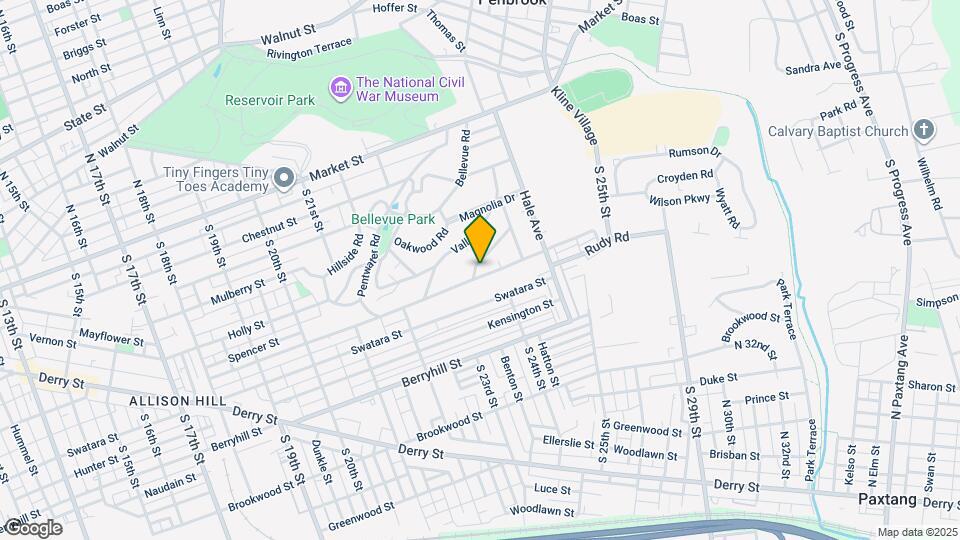 2301 Edgewood Rd Map and Location Details