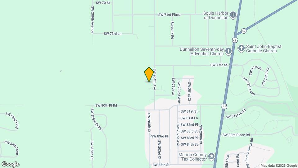 7860 SW 204th Ave Map and Location Details