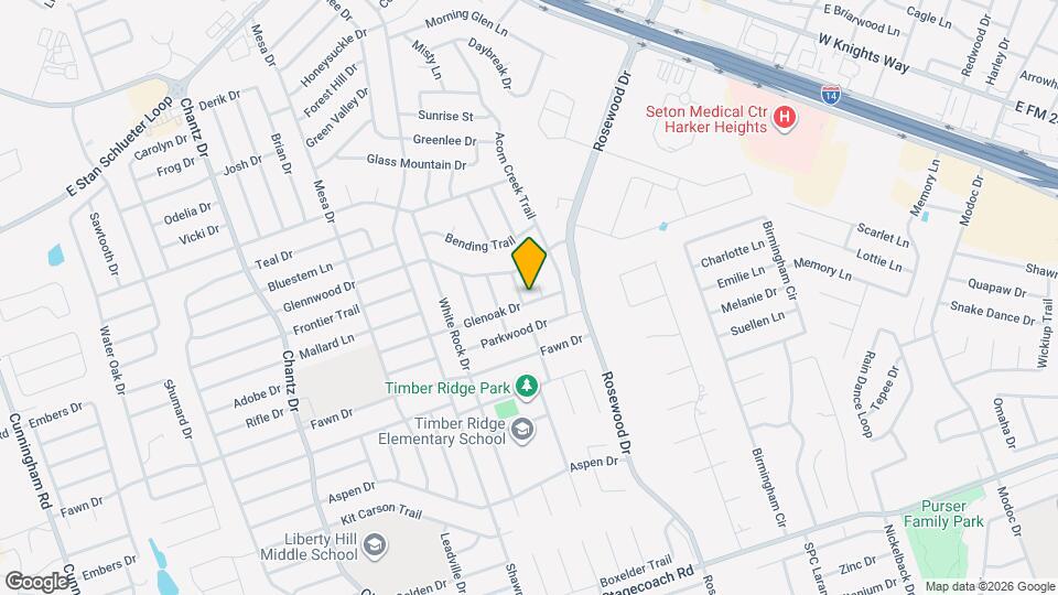 5006 Rockdale Dr Mapa y Detalles de la Ubicación