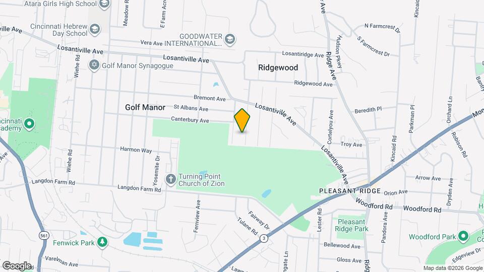 6217 Fairhurst Ave Map and Location Details