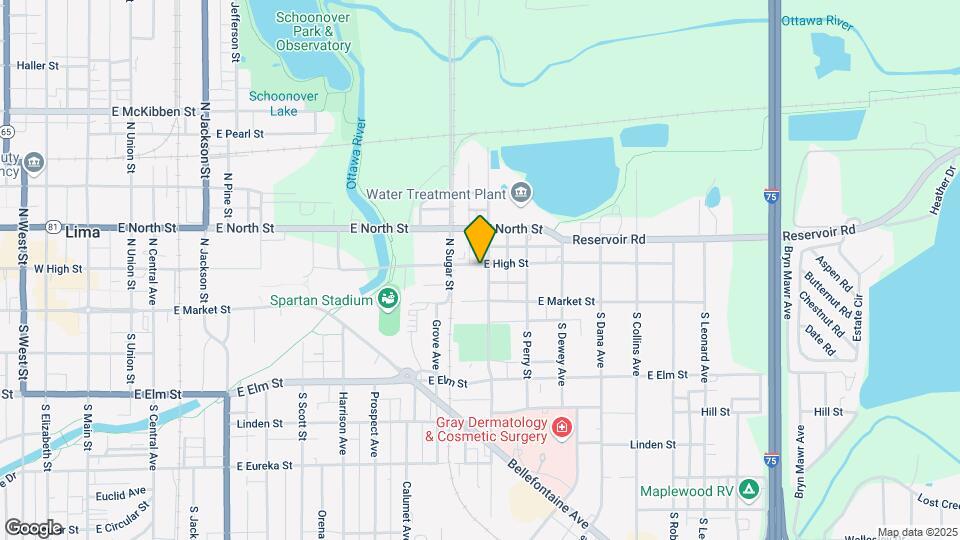 1030 E High St, Unit 1030 E High Map and Location Details