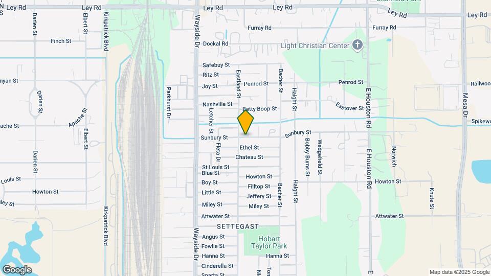 8022 Sunbury St Map and Location Details