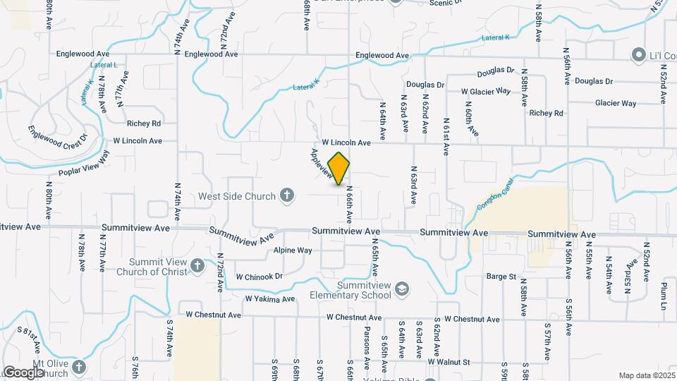 6603 Skyline Way-Unit -B Map and Location Details