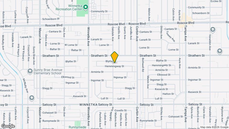 7906 Oakdale Ave, Unit ADU Mapa y Detalles de la Ubicación