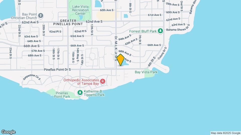 867 Pinellas Point Dr S Mapa y Detalles de la Ubicación
