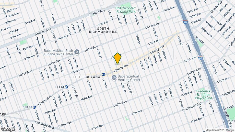 103-43 120th St Mapa y Detalles de la Ubicación