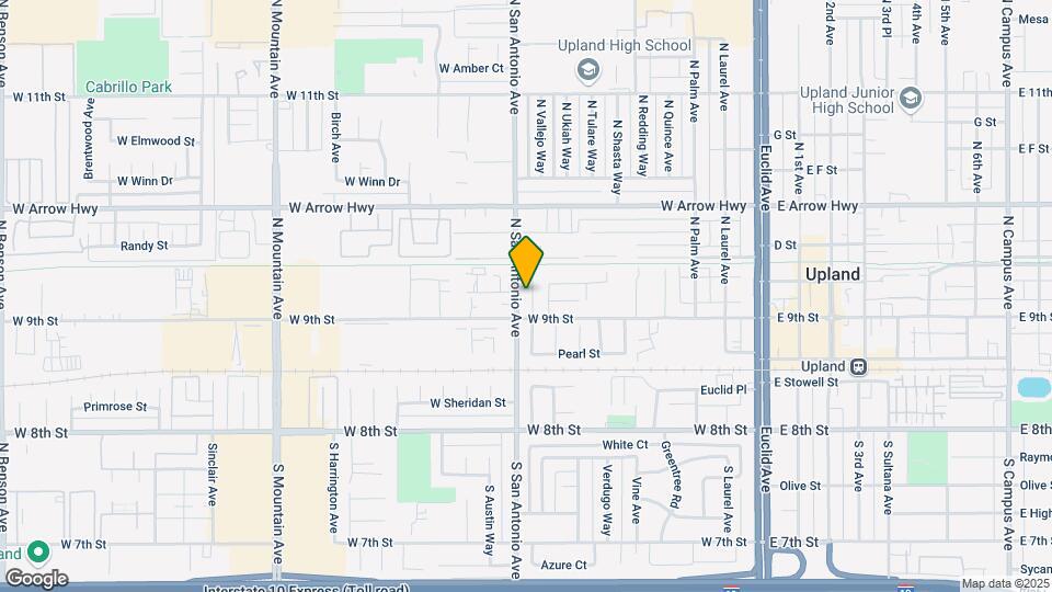250 San Antonio Ave Map and Location Details